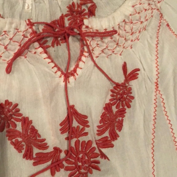Free People embroidered tunic sz S - Picture 6 of 8
